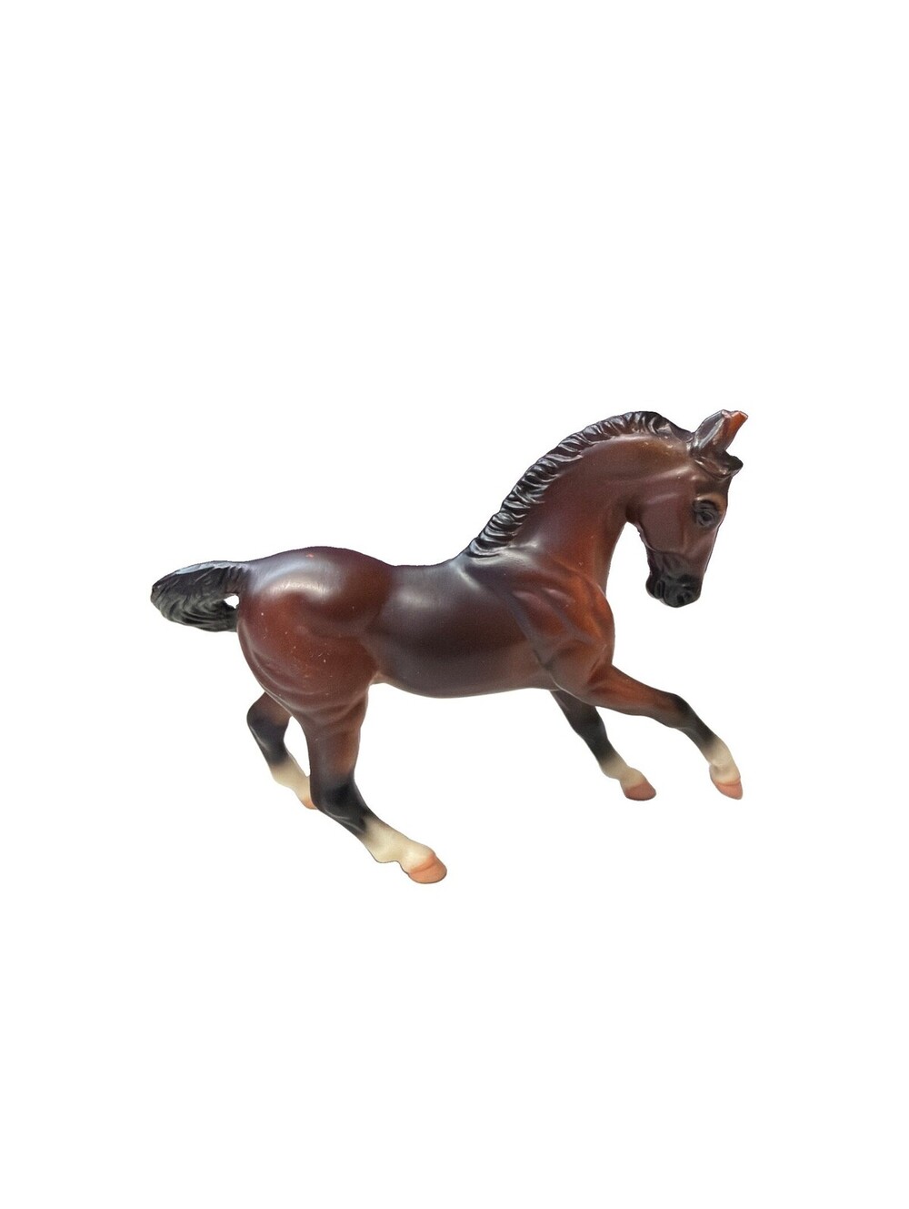 Breyer Stablemates Horse Bay Warmblood Stallion Collectible Horse Toy Retro